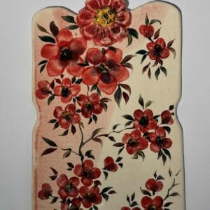 ყველის დაფა ყვავილებით - "White Studio • ვაით სტუდიო"