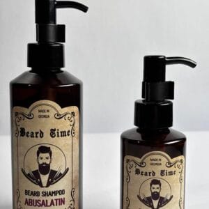 აბუსალათინის შამპუნი - "BEARD TIME • ბერდ თაიმი"