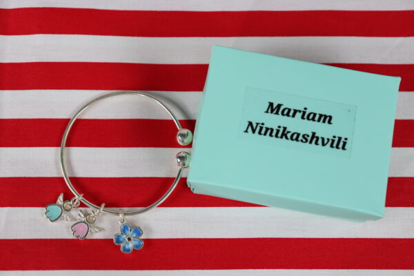 სამაჯური, სამი დეტალით Mariam Ninikashvili jewerly