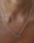 ყელსაბამი, საქართველოს რუკა - "TM enamel Art"