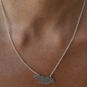ყელსაბამი, საქართველოს რუკა - "TM enamel Art"