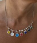მურანოს მინის ყელსაბამი - "TM enamel Art"