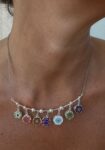 მურანოს მინის ყელსაბამი - "TM enamel Art"