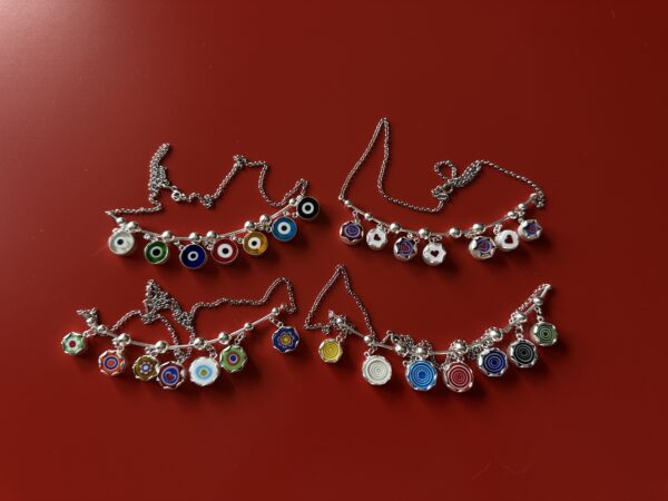 მურანოს მინის ყელსაბამი - "TM enamel Art"