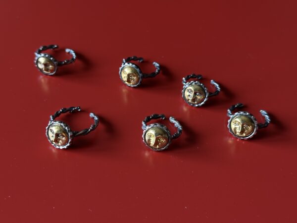 ბეჭედი, მთვარე - "TM enamel Art"
