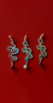 გველი, საყურე - "TM enamel Art"