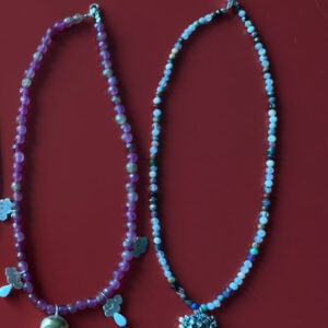 აგატის ყელსაბამი, მთვარე - "TM enamel Art"