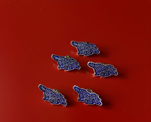 პინი საქართველოს რუკა - "TM enamel Art"