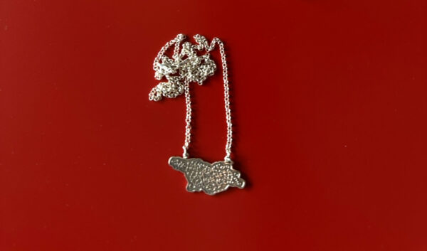 ყელსაბამი, საქართველოს რუკა - "TM enamel Art"