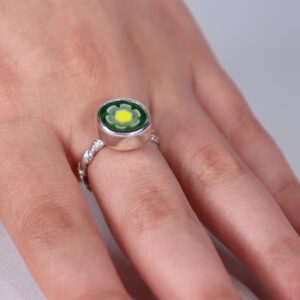 პატარა მურანოს ბეჭედი - "TM enamel Art"