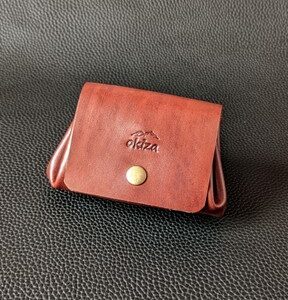 ქალის საფულე 3 განყოფილებით - "Okiza Leathercraft"