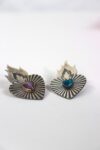 საყურე, ცეცხლოვანი გული - "TM enamel Art"