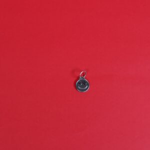 "სმაილიკი", შავი თვლით - TM enamel Art