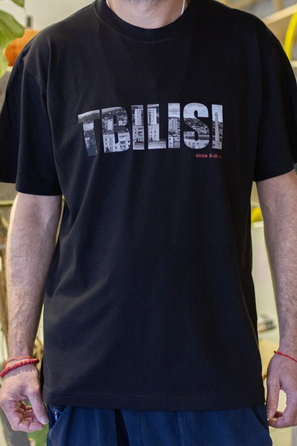 მაისური TBILISI, შავი - "TEE society"