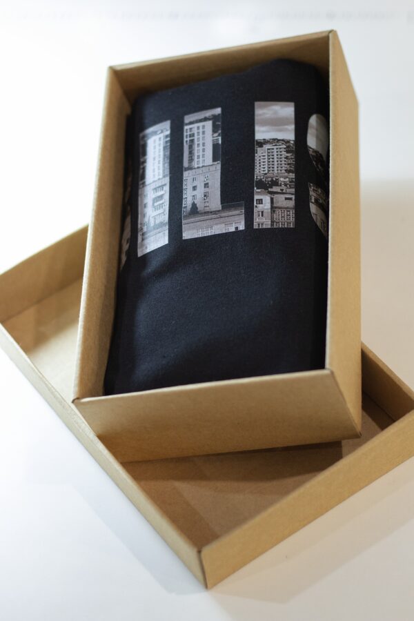 მაისური TBILISI, შავი - "TEE society"