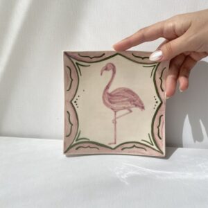 სამკაულის თეფში "Flamingo" - "Pilani Ceramics"