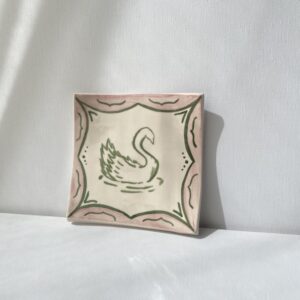 სამკაულის თეფში "Swan" - "Pilani Ceramics"