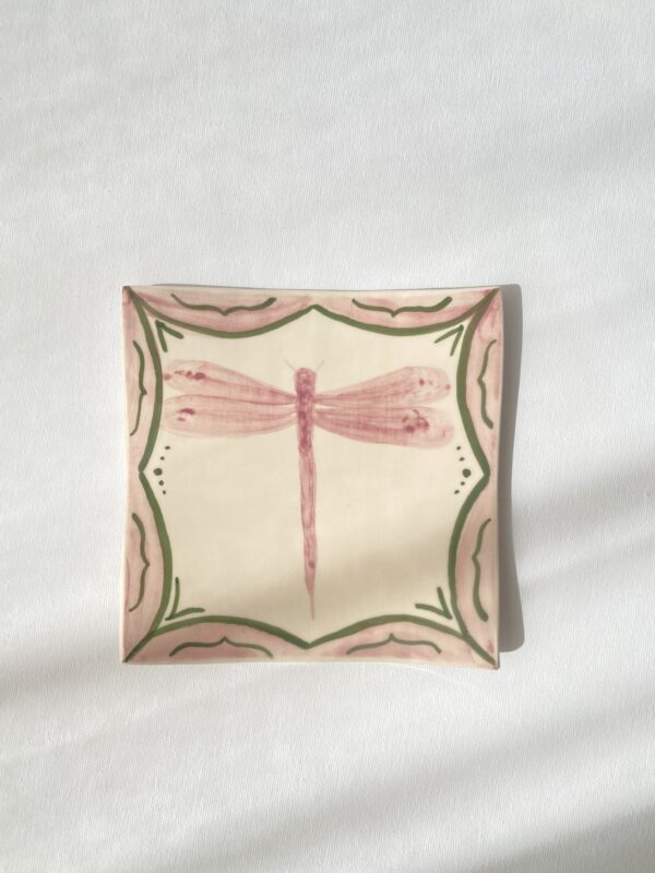 სამკაულის თეფში "Dragonfly"- "Pilani Ceramics"