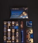 ყელსახვევისა და წიგნაკის ნაკრები - "Georgian Ornament • ქართული ორნამენტი"