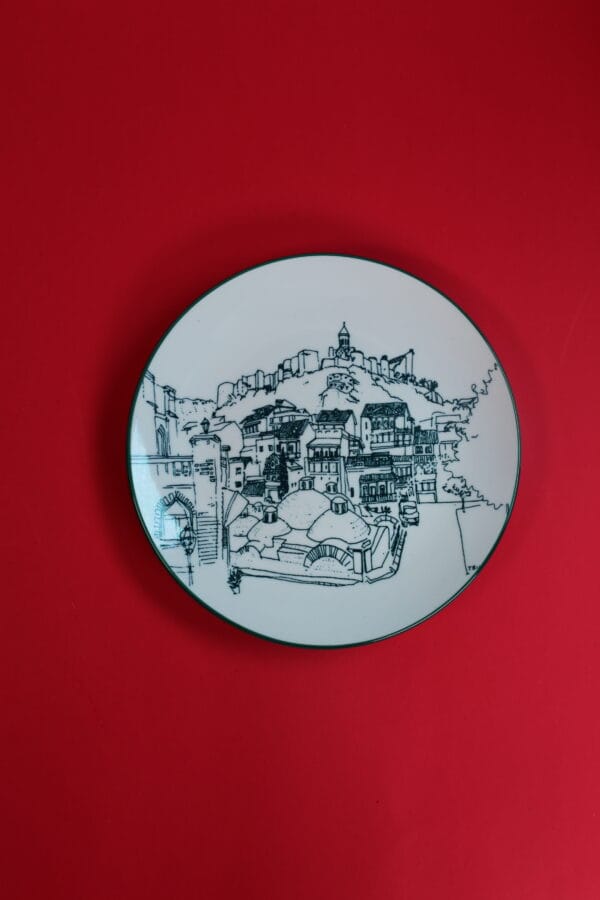 კერამიკის თეფში, პატარა - "ნეგო"