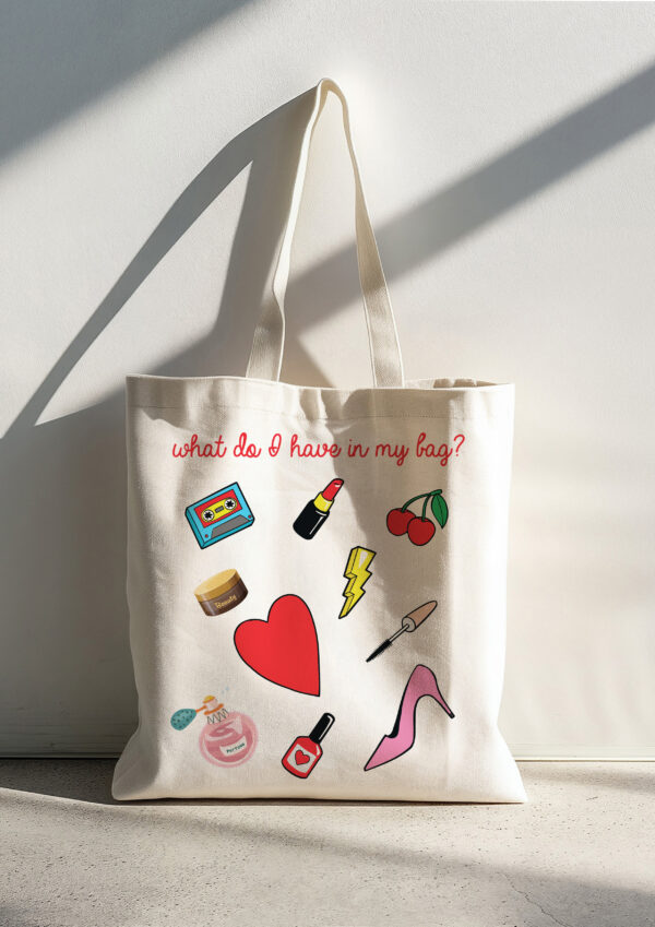 ნაჭრის ჩანთა, "რა დევს ჩემს ჩანთაში" - "ბიბლუსი"