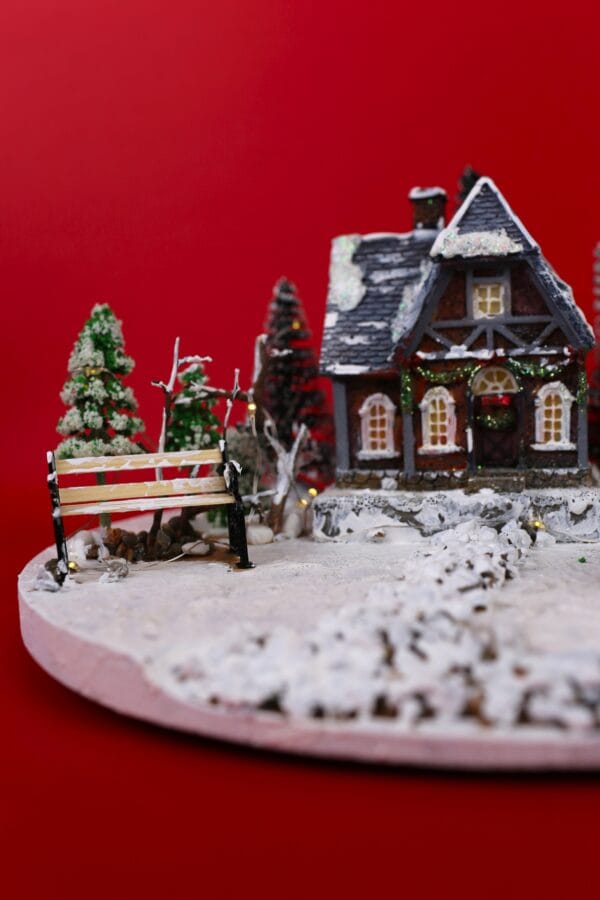 საახალწლო დეკორაცია განათებით - ლანა ბენდუქიძე