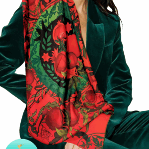 შარფი ბროწეულებით - "Seven • სევენი"