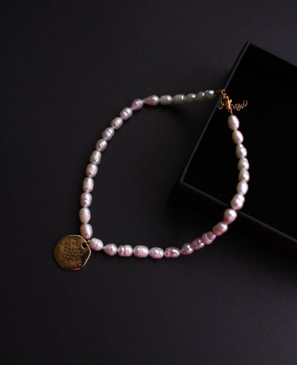 მდინარის მარგალიტის ყელსაბამი - "W • Double You"