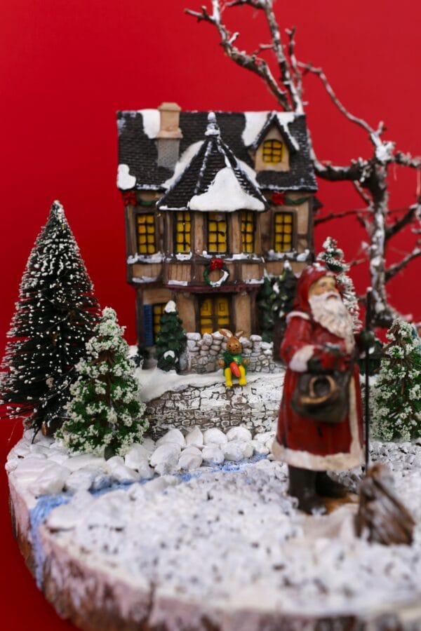 საახალწლო დეკორაცია განათებით - ლანა ბენდუქიძე