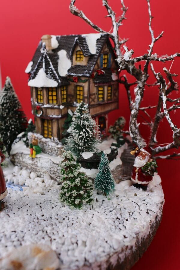 საახალწლო დეკორაცია განათებით - ლანა ბენდუქიძე