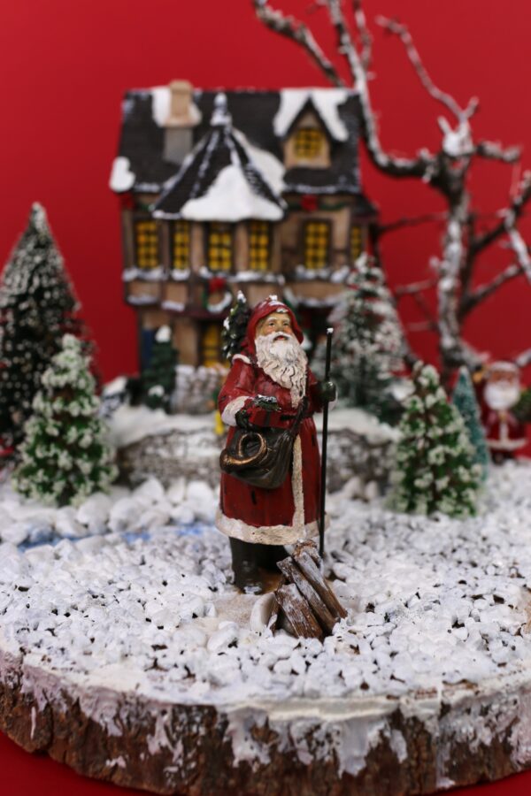 საახალწლო დეკორაცია განათებით - ლანა ბენდუქიძე