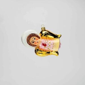 ნაძვის ხის სათამაშო, მახარობელი ბროწეულით - "Magic Factory • მეჯიქ ფექთორი"