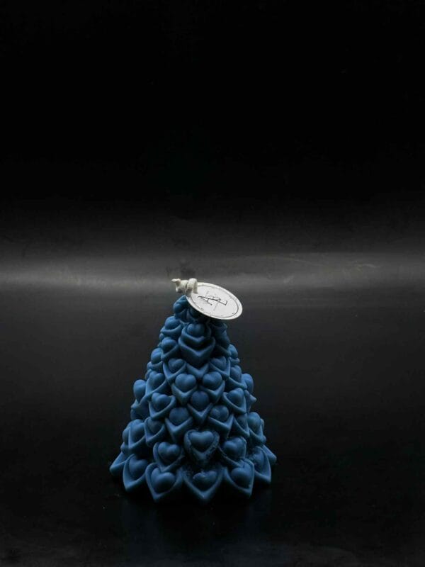 სანთელი, გულებიანი ნაძვი (ლურჯი) - "ანანკე• Ananke"