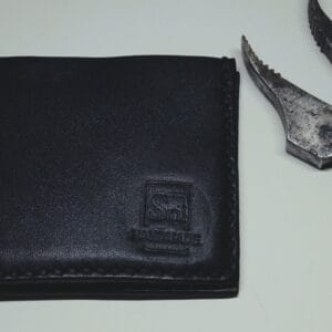 ტყავის საფულე, შავი - "SOI • სოი"