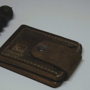 ტყავის საფულე, ყავისფერი - "SOI • სოი"