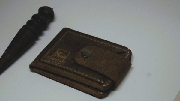 ტყავის საფულე, ყავისფერი - "SOI • სოი"