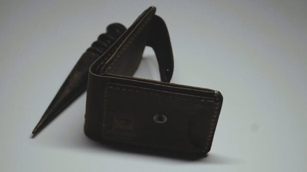 ტყავის საფულე, ყავისფერი - "SOI • სოი"