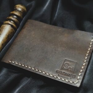 ტყავის საფულე, ყავისფერი - "SOI • სოი"