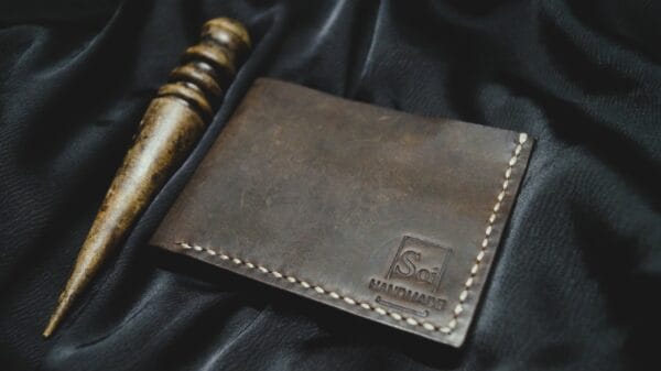 ტყავის საფულე, ყავისფერი - "SOI • სოი"