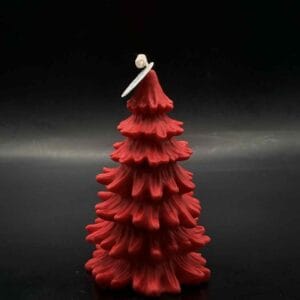 სანთელი, ნაძვის ხე (წითელი) - "ანანკე• Ananke"