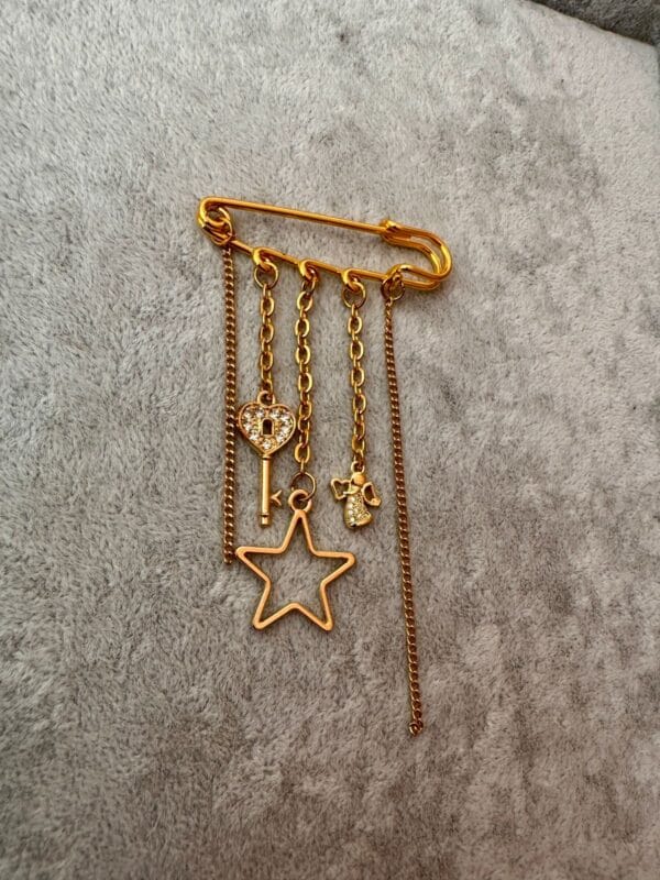 გულსაბნევი, ოქროსფერი - "BiserNati • ბისერნათი"