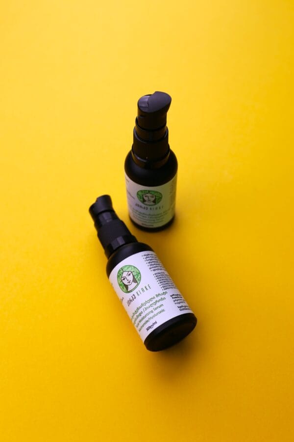 სახის დამატენიანებელი შრატი ნიაცინამიდი /ჰიალურონი - "Kirke • კირკე"