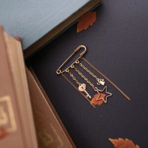 გულსაბნევი, ოქროსფერი - "BiserNati • ბისერნათი"