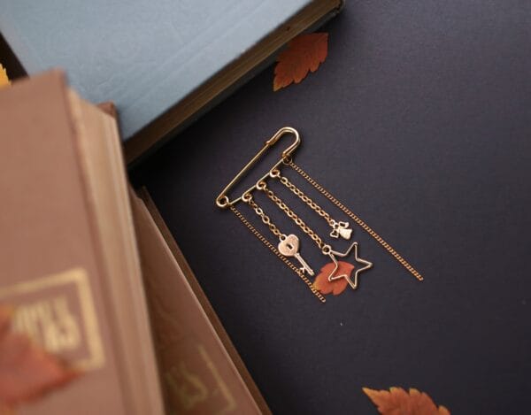 გულსაბნევი, ოქროსფერი - "BiserNati • ბისერნათი"