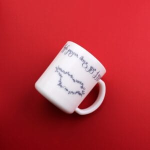 ჭიქა საქართველოს თემატიკით - "ნეგო • NEGO"