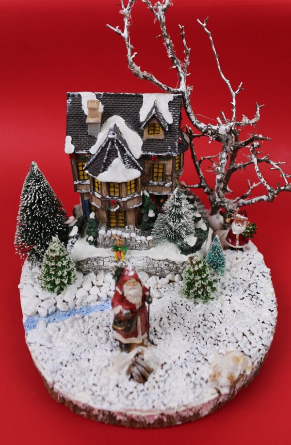 საახალწლო დეკორაცია განათებით - ლანა ბენდუქიძე