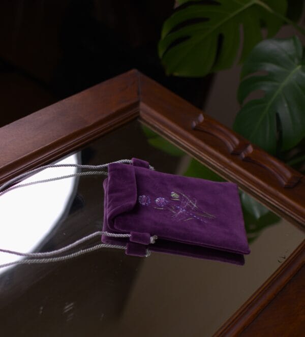 ტელეფონის ჩასადები, იისფერი - "ketevan karchava • ქეთევან ქარჩავა"