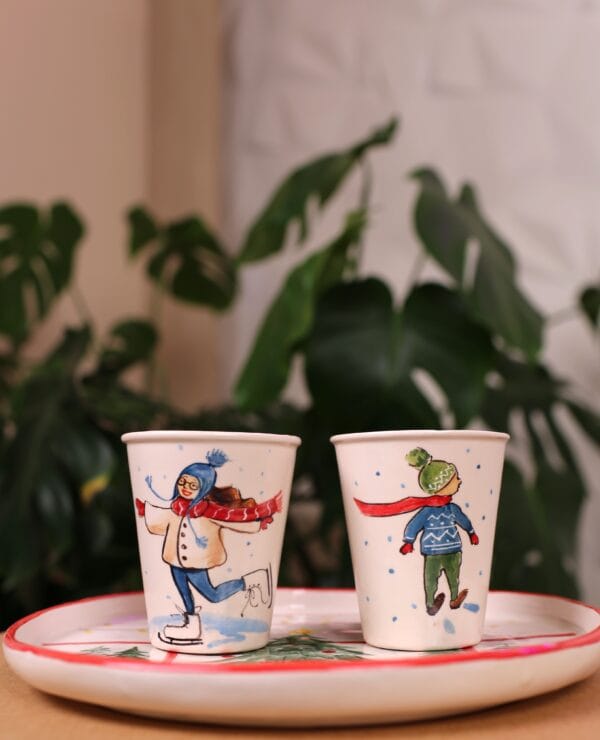 საახალწლო ჭიქა - "პაკოს კერამიკა • Paco's Ceramic"