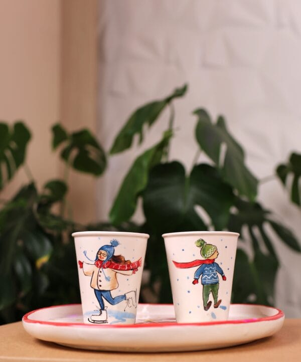 საახალწლო ჭიქა - "პაკოს კერამიკა • Paco's Ceramic"