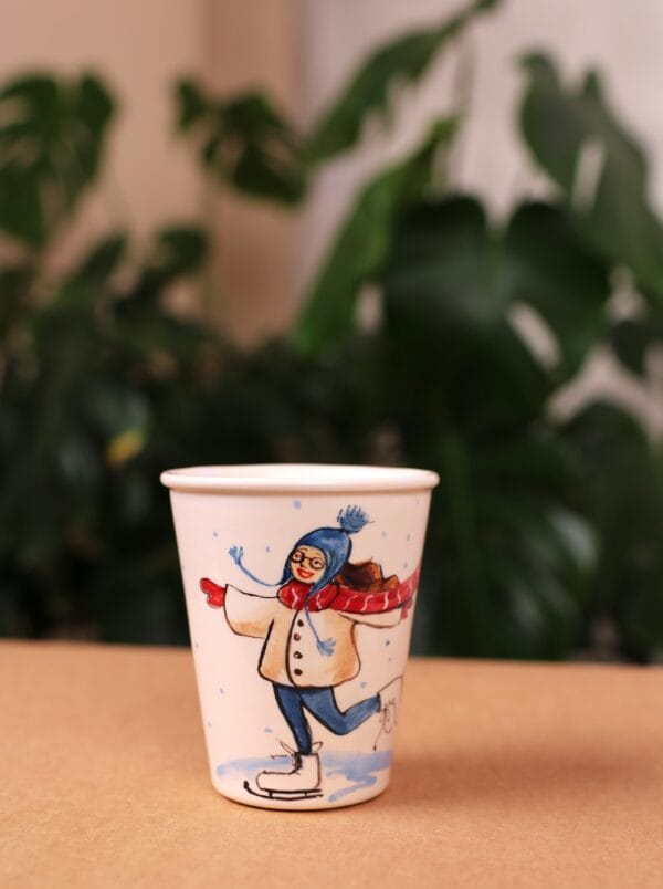 საახალწლო ჭიქა - "პაკოს კერამიკა • Paco's Ceramic"